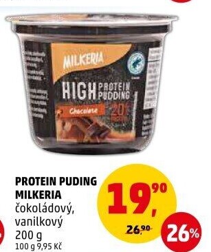 Proteinový pudink Milkeria