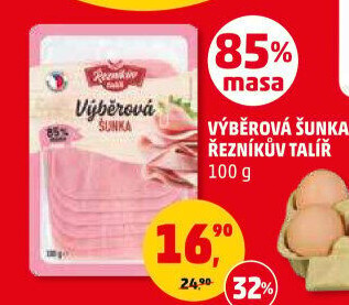 Šunka výběrová Řezníkův talíř