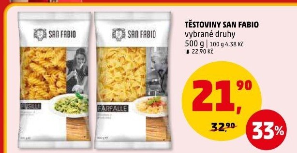 Těstoviny San Fabio