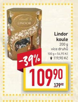 Lindor koule