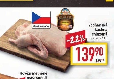 Vodňanská kachna chlazená