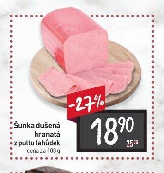 Šunka dušená hranatá