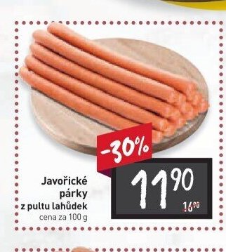 Javořické párky