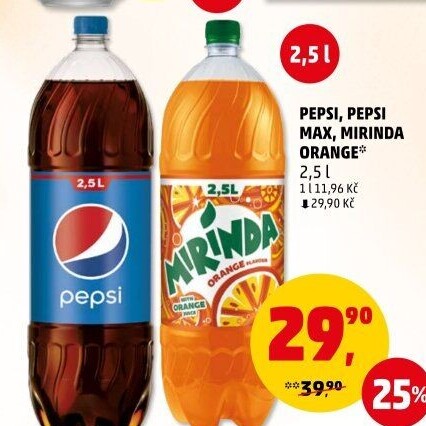 Limonáda Pepsi