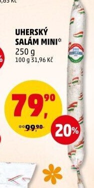 Salám Uherák mini