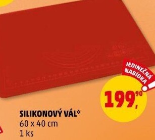 Silikonový vál na těsto