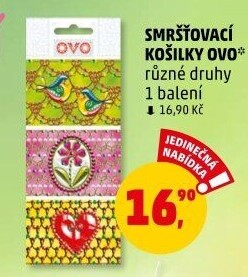 Smršťovací košilky na vajíčka OVO