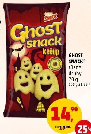 Snack Ghost Golden Snack