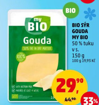 Sýr Gouda 50% My BIO
