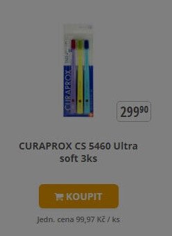 CURAPROX CS 5460 Ultra soft 3ks
