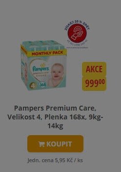 Pampers Premium Care, Velikost 4