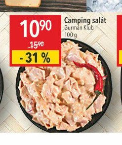 Camping salát Gurmán Klub