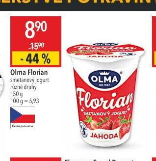 Olma Florian smetanový jogurt