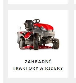 ZAHRADNÍ TRAKTORY A RIDERY - Mountfield akcniletaky.com