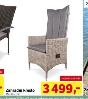 Zahradní křeslo - ASKO akcniletaky.com