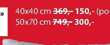 Polštář ULVIK 50x70 cm - Jysk akcniletaky.com