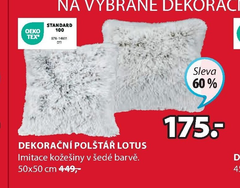 DEKORAČNÍ POLŠTÁŘ LOTUS - Jysk akcniletaky.com