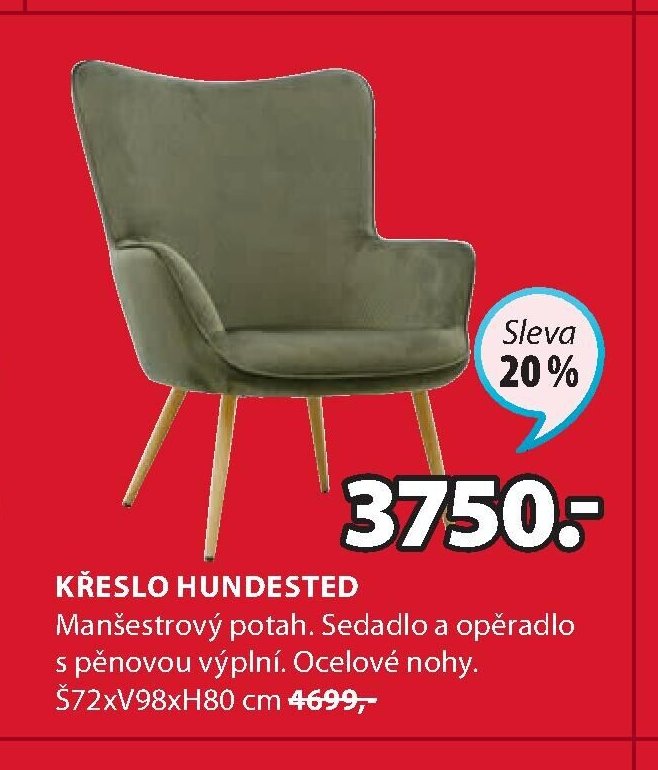 KŘESLO HUNDESTED - Jysk akcniletaky.com