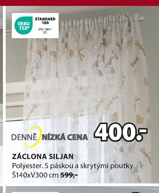 Záclona Siljan - Jysk akcniletaky.com