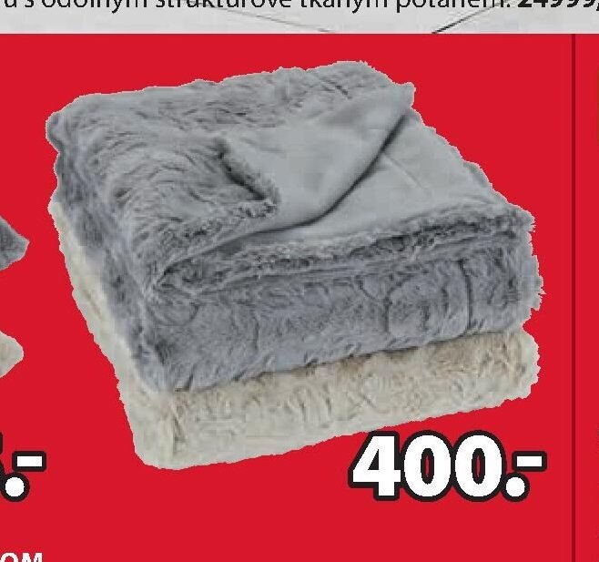 Pléd MYGGBLOM - Jysk akcniletaky.com