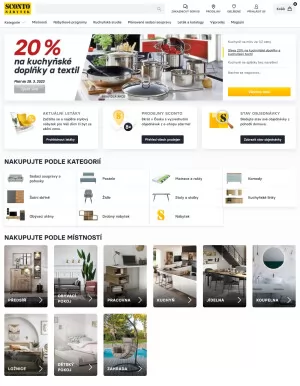 akční leták Sconto nábytek 28.3.2023-3.4.2023