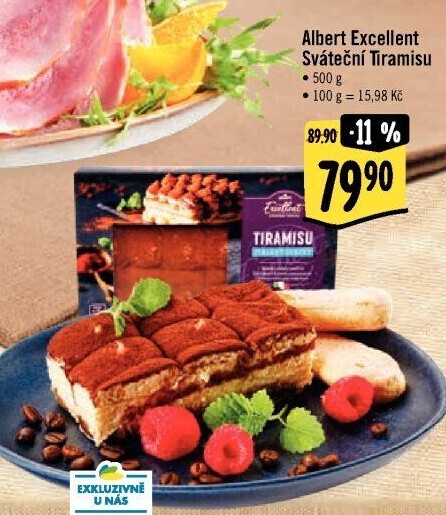 Dezert Tiramisu Albert Excellent