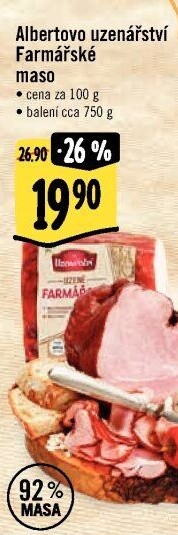 Farmářské maso Albertovo uzenářství