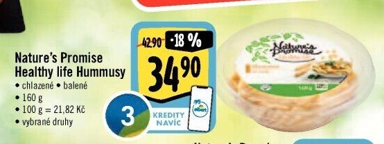 Hummus Healthy life Nature'