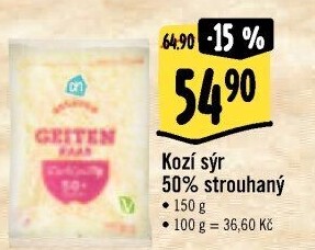 Koz sýr strouhaný Albert Heijn