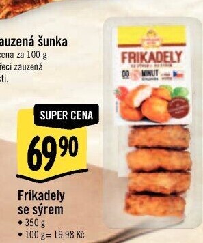 Kuřecí Frikadely Vodňanské kuře