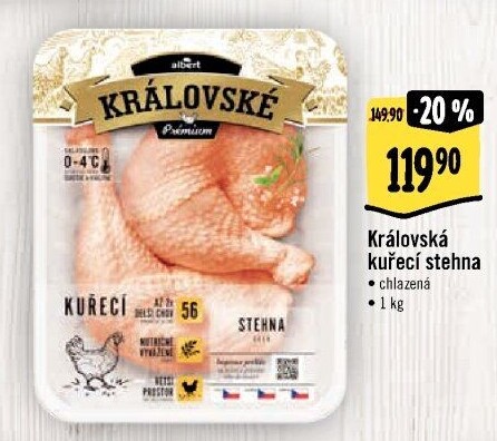 Kuřecí stehna královská Albert