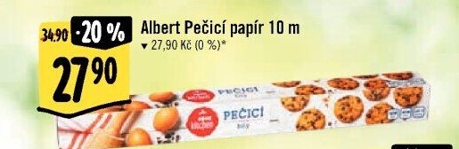 Papír na pečení Albert