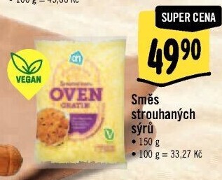 Směs sýrů strouhaných Albert Heijn