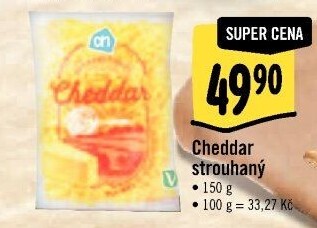 Sýr Cheddar strouhaný Albert Heijn