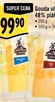 Sýr Gouda uleželá 48% De Zaanse Hoeve