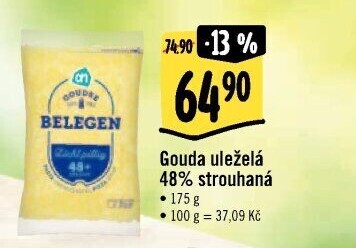 Sýr Gouda uleželá strouhaná 48% Albert Heijn