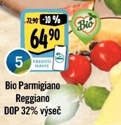 Sýr Parmigiano Reggiano bio DOP 32%