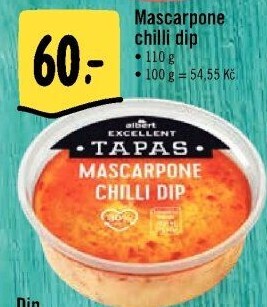 Tapas Mascarpone chilli dip Albert Excellent