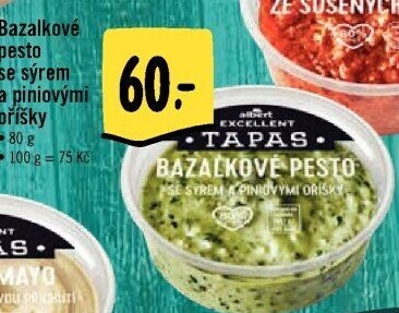 Tapas Pesto Albert Excellent