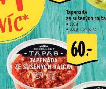 Tapas Tapenáda z oliv a sušených rajčat Albert Excellent