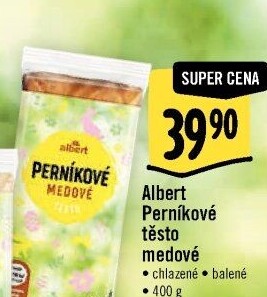 Těsto perníkové medové Albert