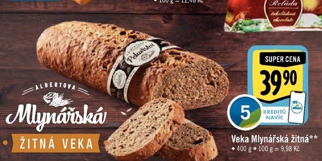 Veka Mlynářská žitná Albert