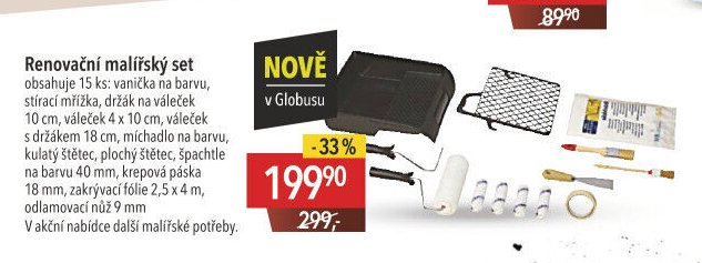 Renovační malířský set