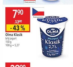 Olma Klasik bílý jogurt