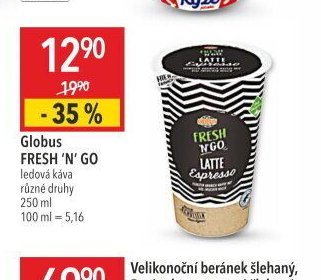 Globus FRESH 'N' GO ledová káva