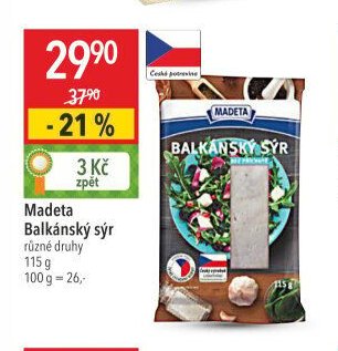 Madeta Balkánský sýr