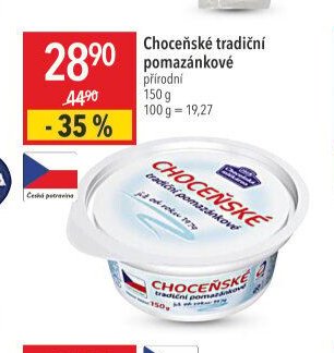 Choceňské tradiční pomazánkové