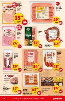 akční leták Penny Market 30.3.2023-5.4.2023