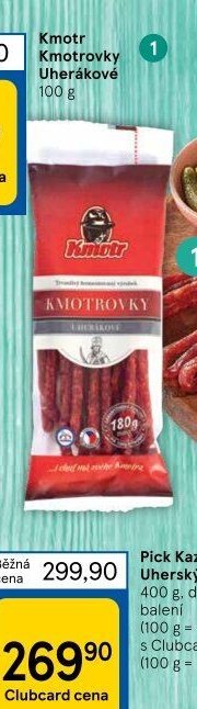 Kmotr Kmotrovky Uherákové 180 g