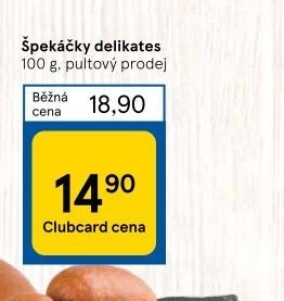 Špekáčky delikates
